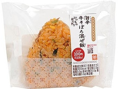 ミニストップ 味むすび 旨辛牛そぼろ混ぜ飯 商品写真