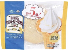 ミニストップ 大きなカントリーマアム ソフトクリーム風味 商品写真