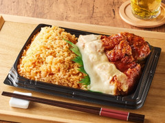 ミニストップ ずっしり極！ 旨辛マグマチキン弁当 商品写真