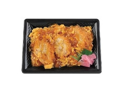 ミニストップ 親子チキンカツ重 大麦入り