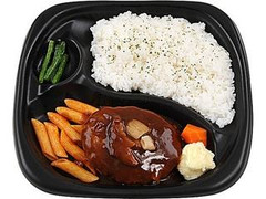 ミニストップ ポルチーニソースのハンバーグ弁当 商品写真