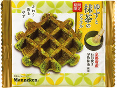 マネケン ゆずと抹茶のワッフル 商品写真