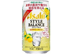 アサヒ スタイルバランス ゆずサワーテイスト 缶330ml