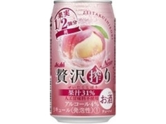 アサヒ 贅沢搾り 桃 缶350ml