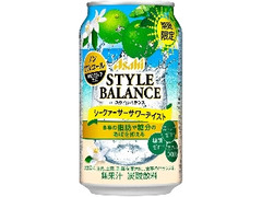 アサヒ スタイルバランス シークァーサーサワーテイスト 缶350ml