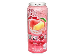 アサヒ 贅沢搾り 桃 缶500ml