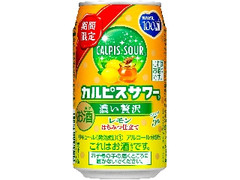 アサヒ カルピスサワー 濃い贅沢 レモンはちみつ仕立て 缶350ml