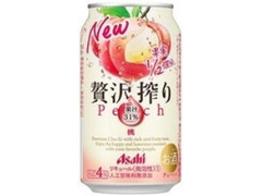 アサヒ 贅沢搾り 桃 缶350ml