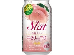 アサヒ Slat 白桃サワー 商品写真