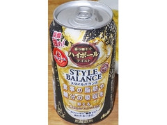 スタイルバランスプラス 香り華やぐハイボールテイスト 缶350ml