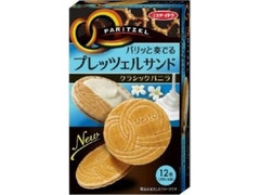 ミスターイトウ PARITZEL プレッツェルサンド クラシックバニラ 箱2枚×6