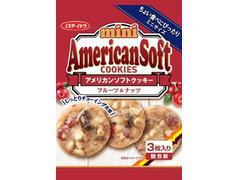 イトウ製菓 ミニアメリカンソフトクッキー フルーツ＆ナッツ 商品写真