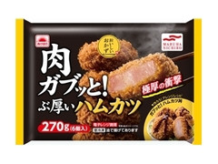 あけぼの 肉ガブッと！ぶ厚いハムカツ 商品写真