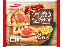 マルハニチロ うす焼きミックスピザ 商品写真