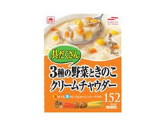 あけぼの 具だくさんスープ 3種類の野菜ときのこ クリームチャウダー 商品写真