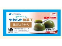 メディケア食品 簡単！おいしく！やわらか和菓子 抹茶ようかん 商品写真