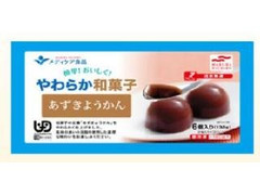 メディケア食品 簡単！おいしく！やわらか和菓子 あずきようかん 22g×6