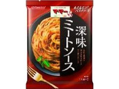 マ･マー あえるだけパスタソース ミートソース 袋140g