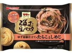 マ・マー 弾む生パスタ ゆず胡椒仕立てのたらことしめじ 商品写真