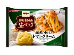 マ・マー 弾むもちもち生パスタ 海老と小柱のトマトクリーム