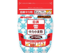 雪 中力粉麦粉 チャック付 袋500g