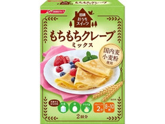 日清 おうちスイーツ もちもちクレープミックス 商品写真