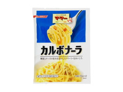 日清 あえるだけパスタソース カルボナーラ 商品写真