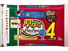 早ゆでスパゲティ FineFast 2／3サイズ 1.8mm チャック付結束タイプ 袋400g