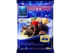 日清製粉ウェルナ 青の洞窟 トマトの旨味とイカスミの濃厚なコク イカの墨煮 商品写真