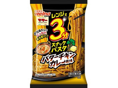 マ・マー レンジで3分スナックパスタ バターチキンカレー風味 商品写真