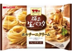 日清製粉 弾む生パスタ ポルチーニクリーム フェットチーネ 商品写真