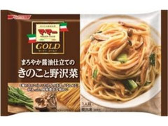 マ・マー ゴールド まろやか醤油仕立てのきのこと野沢菜 商品写真