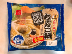 一正 芝田山親方監修 レンジでちゃんこ鍋 鶏塩味