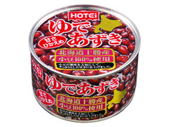 ホテイ ゆであずき 甘さひかえめ 北海道十勝産小豆100％使用 商品写真
