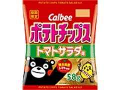 カルビー ポテトチップス トマトサラダ味 商品写真