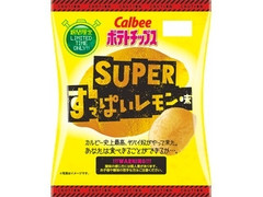 カルビー ポテトチップス SUPERすっぱいレモン味 商品写真