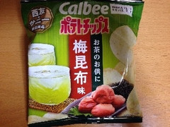 カルビー ポテトチップス ポテトチップス 梅昆布味