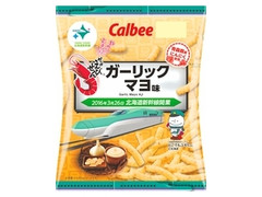 カルビー かっぱえびせん ガーリックマヨ味 商品写真