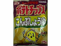 カルビー ポテトチップス こんぶしょうゆ 袋75g