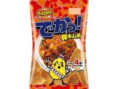 カルビー サッポロポテト バーベQあじでかっ？！ ぶーぶー豚キムチ味