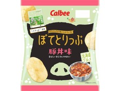 カルビー ぽてとりっぷ 豚丼味 商品写真