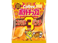 カルビー ポテトチップス コンソメトリプルパンチ 袋70g