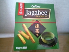 カルビー じゃがビー 日本の味 抹茶味 商品写真