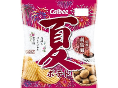 夏ポテト 紀州の南高梅味 袋65g