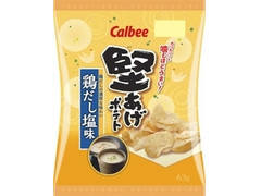 カルビー 堅あげポテト 鶏だし塩味 商品写真