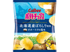カルビー ポテトチップス 北海道産ぽろしり使用 オホーツクの塩味 商品写真