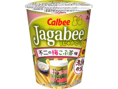 カルビー Jagabee 不二の梅こぶ茶味