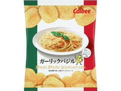 カルビー ポテトチップス ガーリックバジル 商品写真