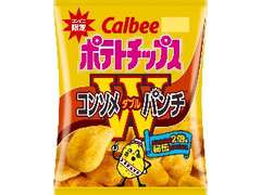 カルビー ポテトチップス コンソメWパンチ 袋75g