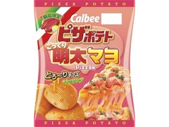カルビー ピザポテト こっくり明太マヨPizza味 商品写真